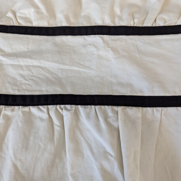 Princess Polly Daxon Cream/Black Tie Top - Picture 5 of 6